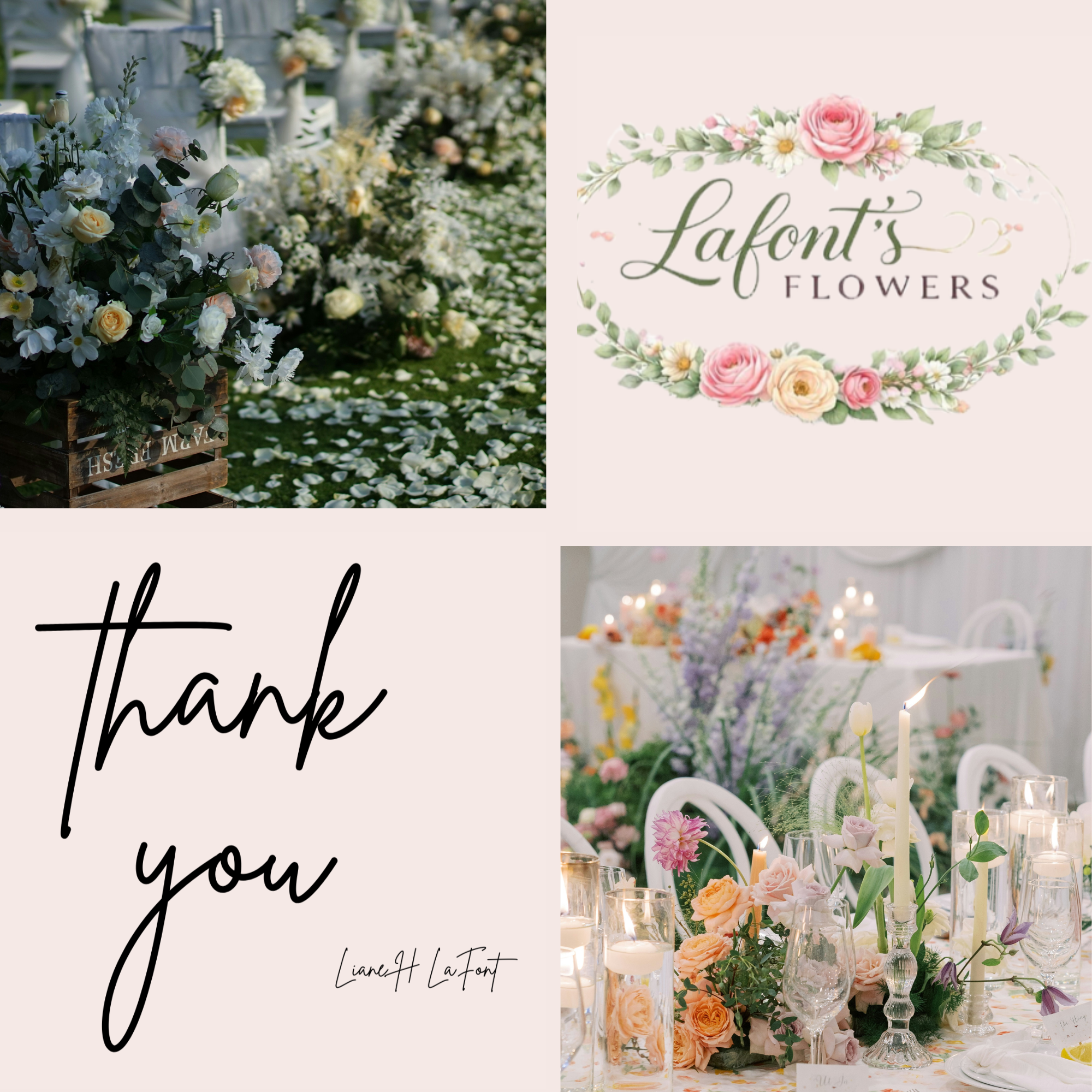 Floral setup